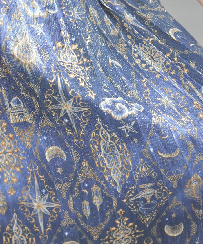 Arabian Nights Open Shoulder Dress