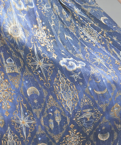 Arabian Nights Open Shoulder Dress