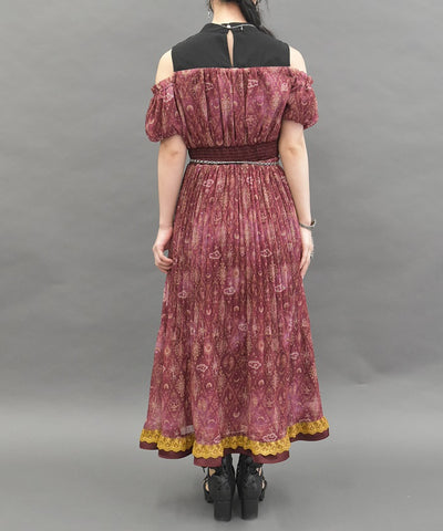 Arabian Nights Open Shoulder Dress
