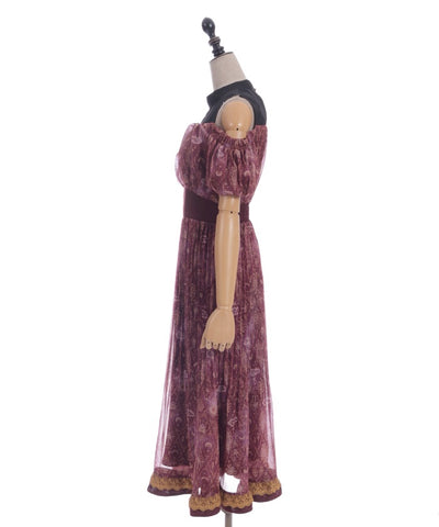Arabian Nights Open Shoulder Dress
