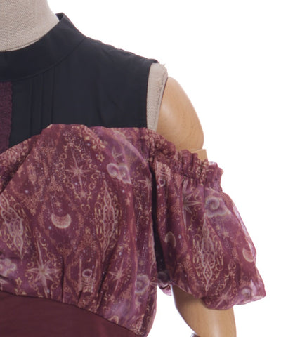 Arabian Nights Open Shoulder Dress