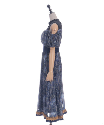 Arabian Nights Open Shoulder Dress