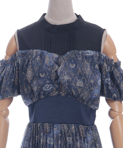Arabian Nights Open Shoulder Dress