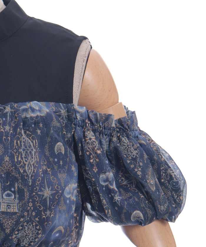 Arabian Nights Open Shoulder Dress