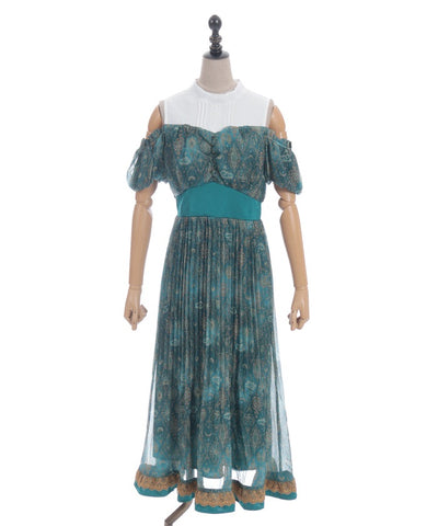 Arabian Nights Open Shoulder Dress