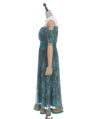 Arabian Nights Open Shoulder Dress