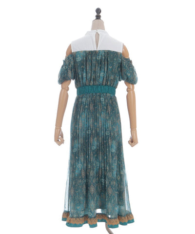 Arabian Nights Open Shoulder Dress