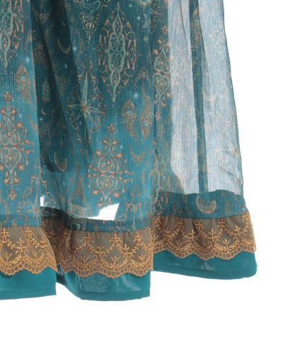 Arabian Nights Open Shoulder Dress