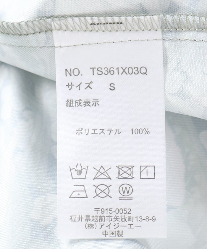 Flower Print A-Line Dress