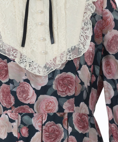 La Vie en Rose Pattern Dress