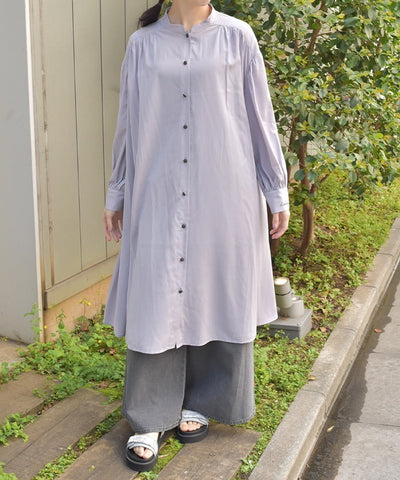 Lace-Up Long Shirt