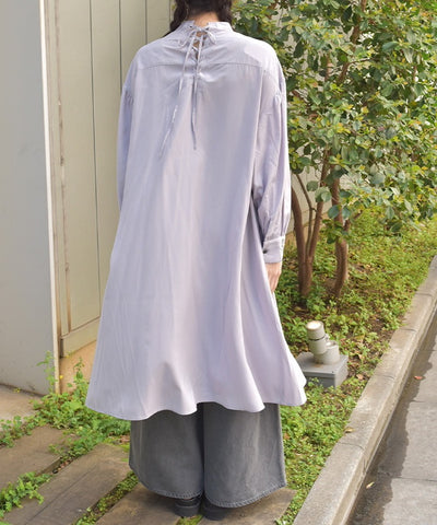 Lace-Up Long Shirt