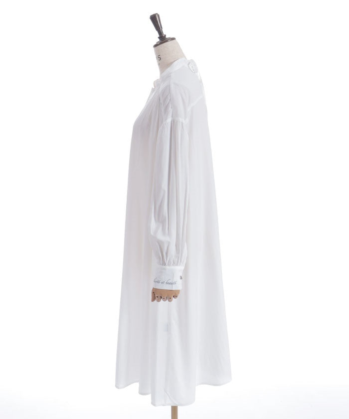 Lace-Up Long Shirt