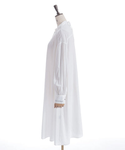 Lace-Up Long Shirt