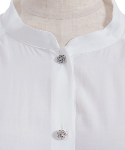 Lace-Up Long Shirt