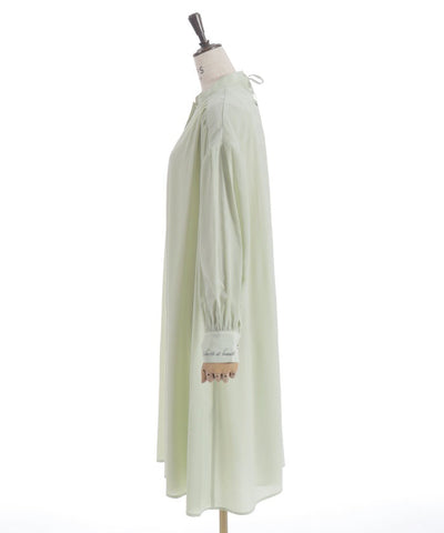 Lace-Up Long Shirt