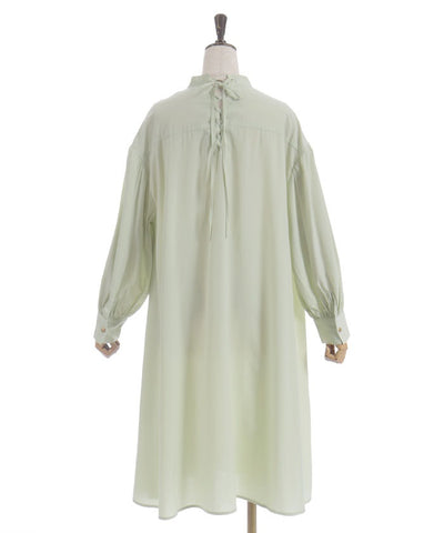 Lace-Up Long Shirt