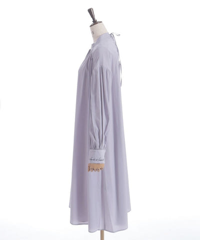 Lace-Up Long Shirt