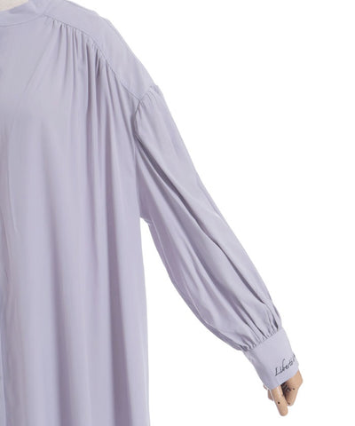 Lace-Up Long Shirt