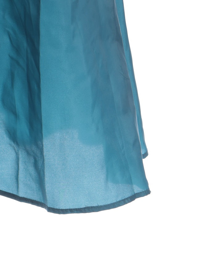 Butterfly & Floral Pattern Zip Dress