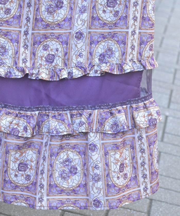 Rose Stained Glass Dress