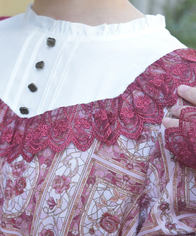Rose Stained Glass Dress