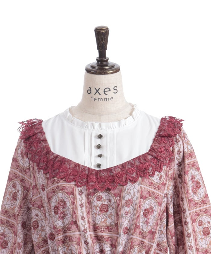 Rose Stained Glass Dress