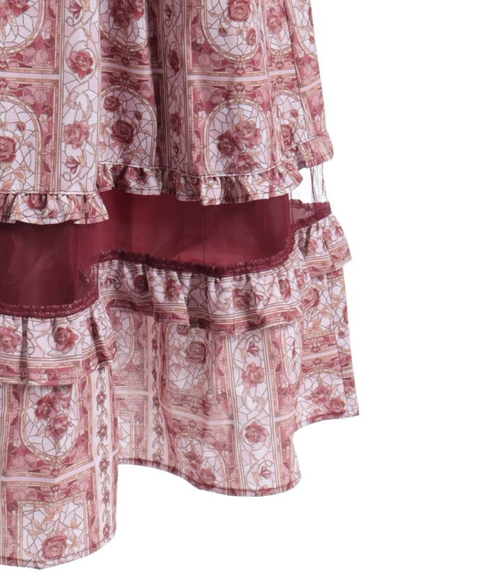 Rose Stained Glass Dress