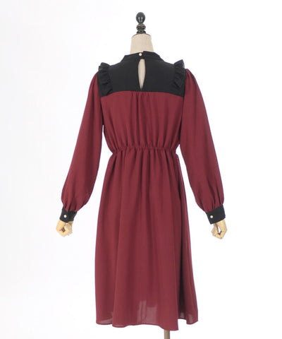 Lace Cross Nun Style Dress