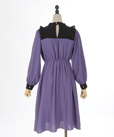 Lace Cross Nun Style Dress