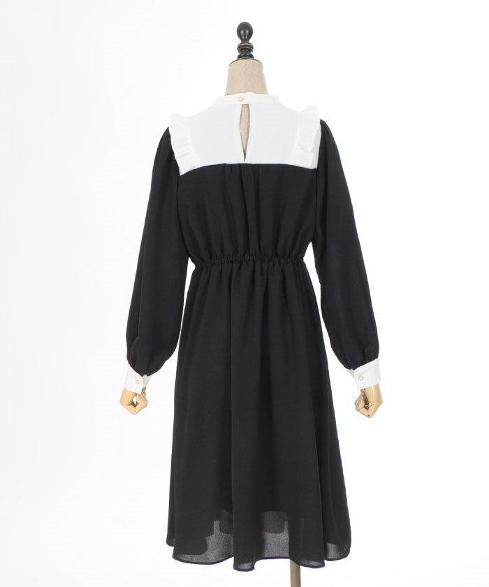 Lace Cross Nun Style Dress