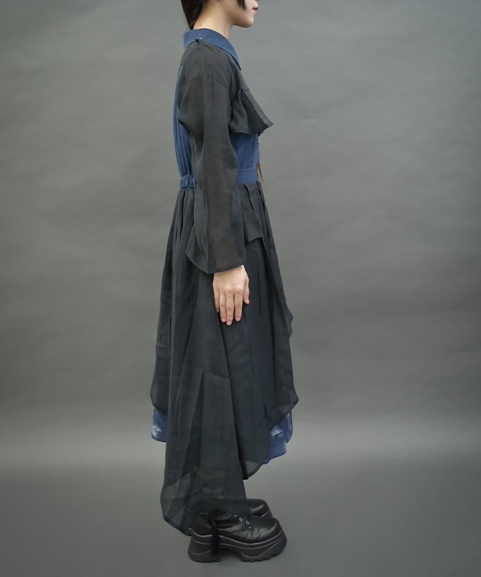 Dark Romance Bicolor Dress