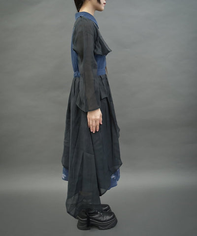 Dark Romance Bicolor Dress