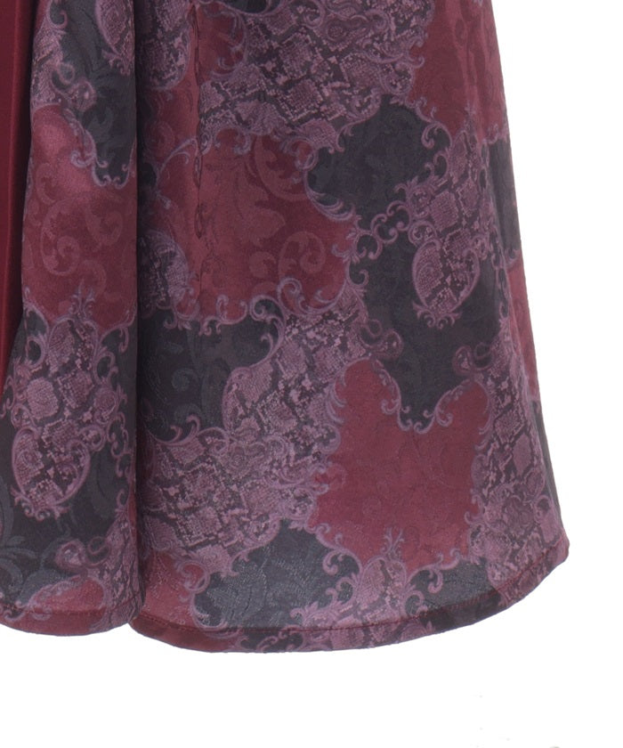 Snake Damask Dress