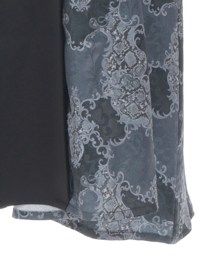 Snake Damask Dress