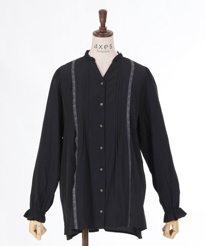 Pin Tuck Shirt Tunic