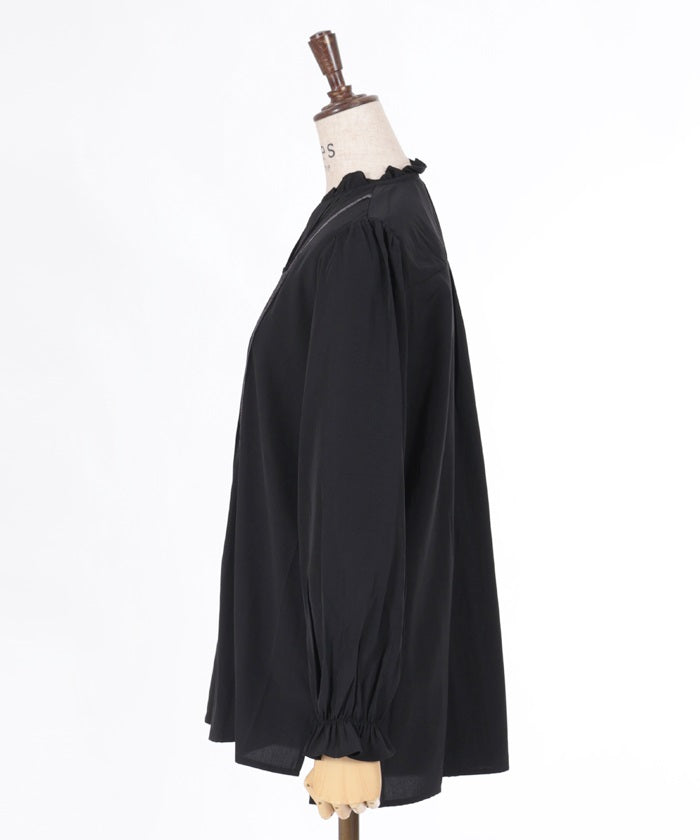 Pin Tuck Shirt Tunic