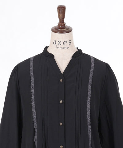 Pin Tuck Shirt Tunic