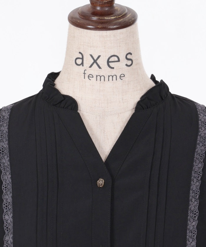 Pin Tuck Shirt Tunic