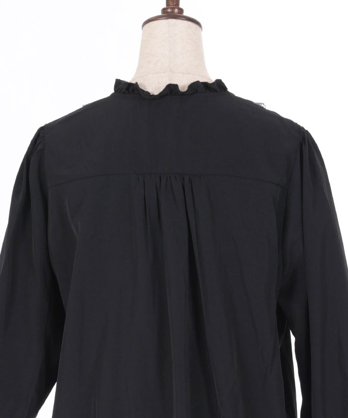 Pin Tuck Shirt Tunic