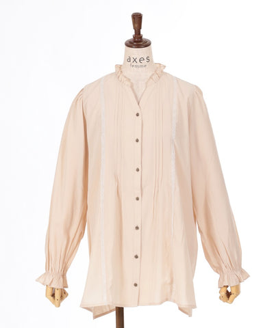 Pin Tuck Shirt Tunic