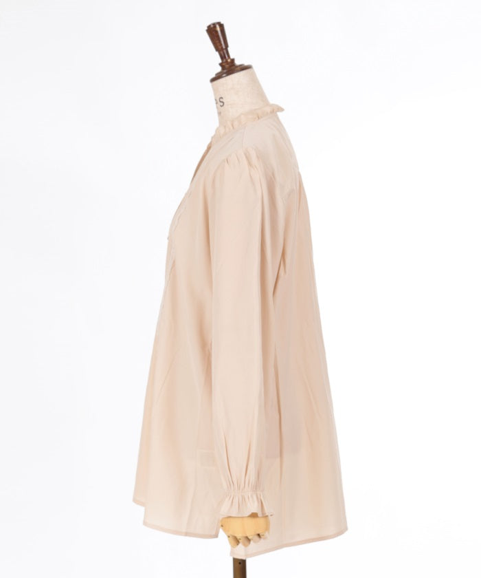 Pin Tuck Shirt Tunic