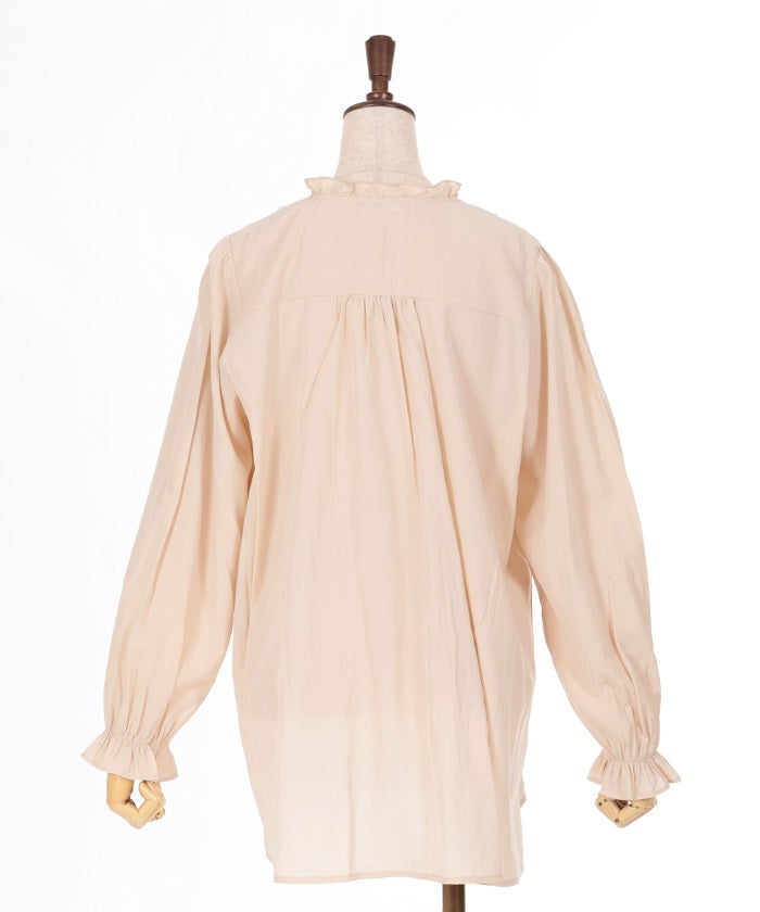 Pin Tuck Shirt Tunic