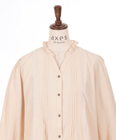 Pin Tuck Shirt Tunic