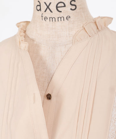 Pin Tuck Shirt Tunic