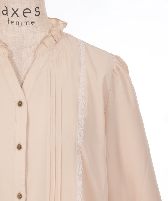 Pin Tuck Shirt Tunic