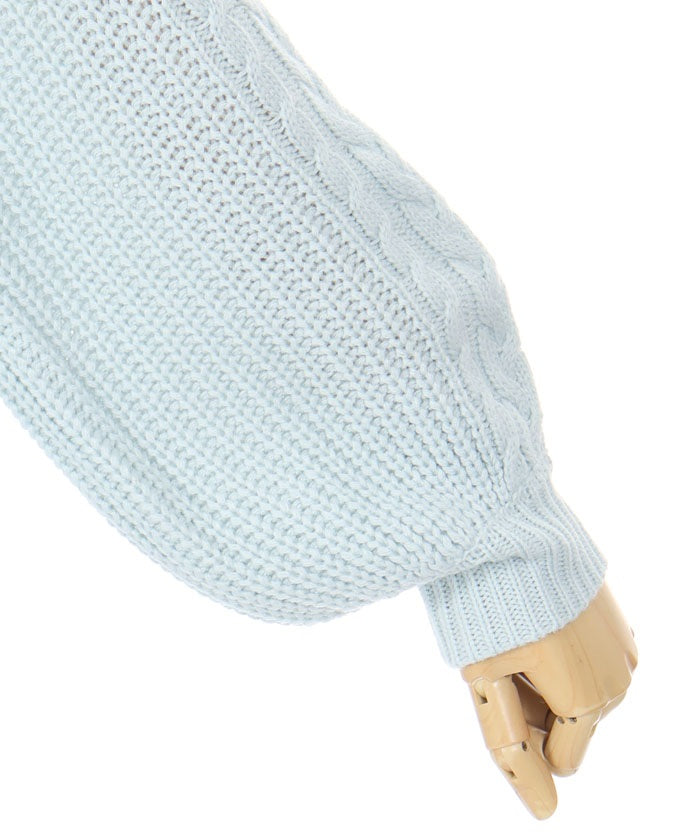 Double Lace-Up Knit Tunic – axes femme from JAPAN