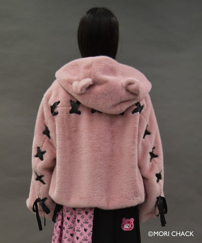 "Gloomy" Fur Blouson