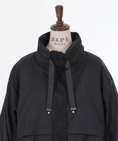 Lace Design Mountain Parka