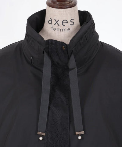 Lace Design Mountain Parka